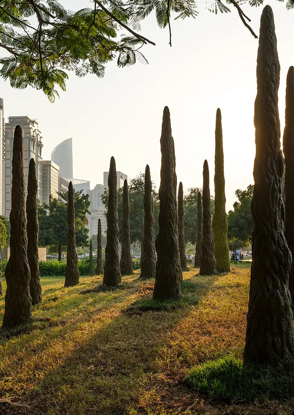Interior bar sculpture