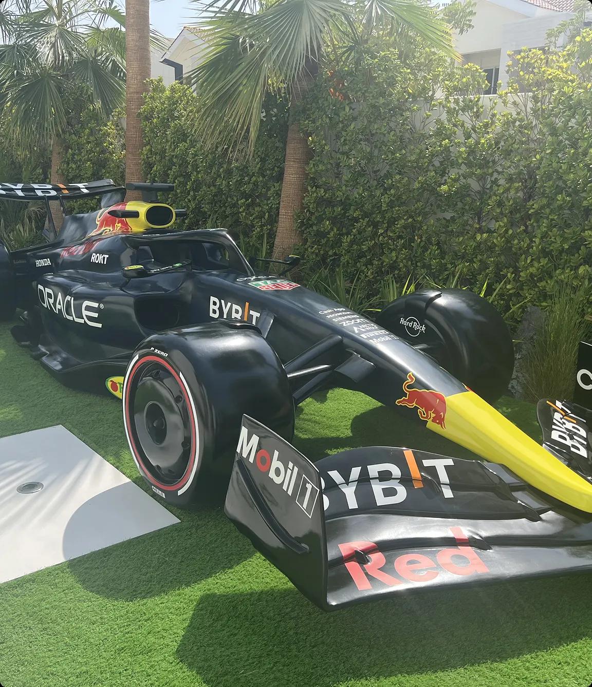 Interior bar sculpture