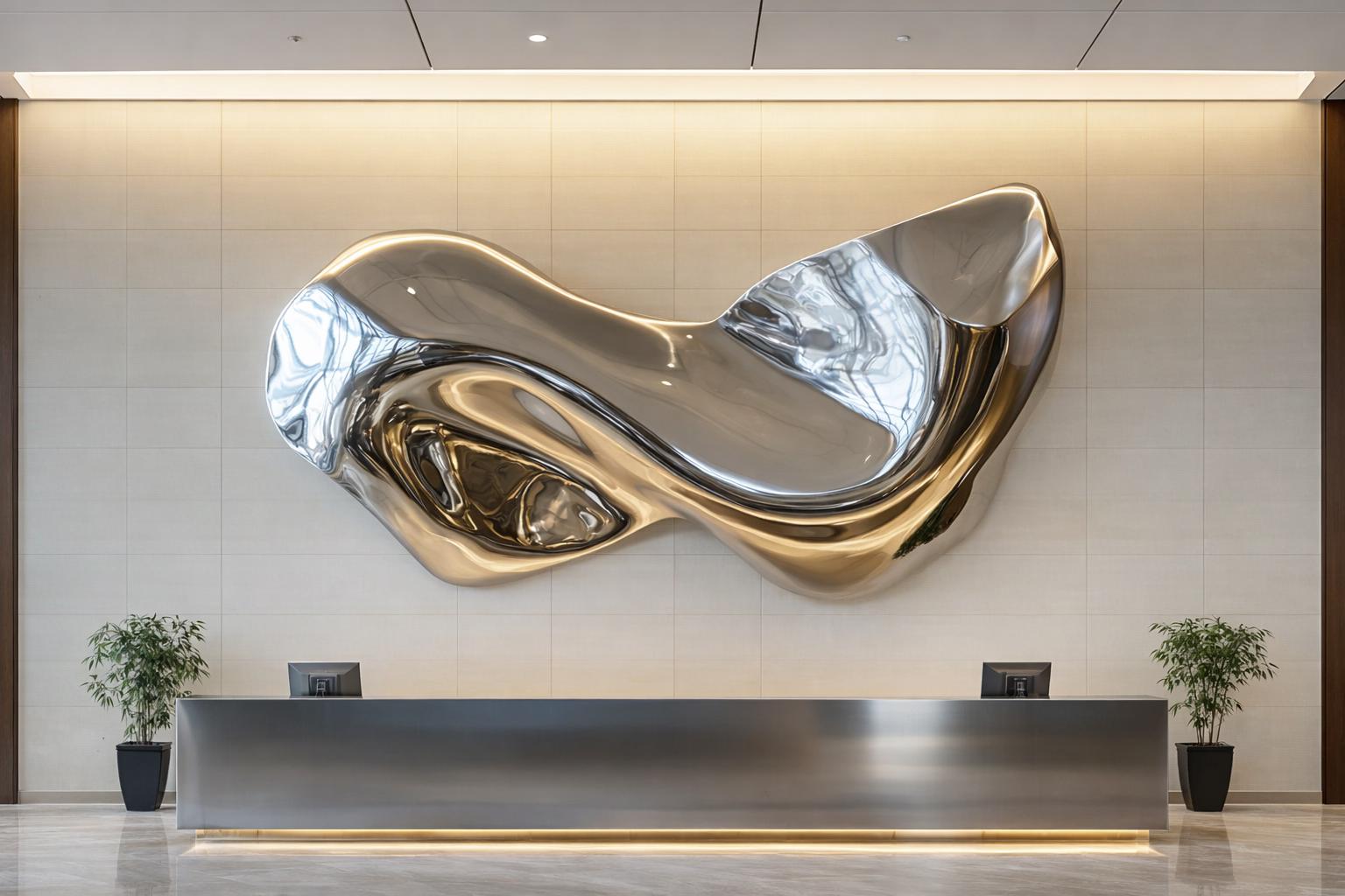 Bespoke art installations for commercial and corporate spaces in the UAE